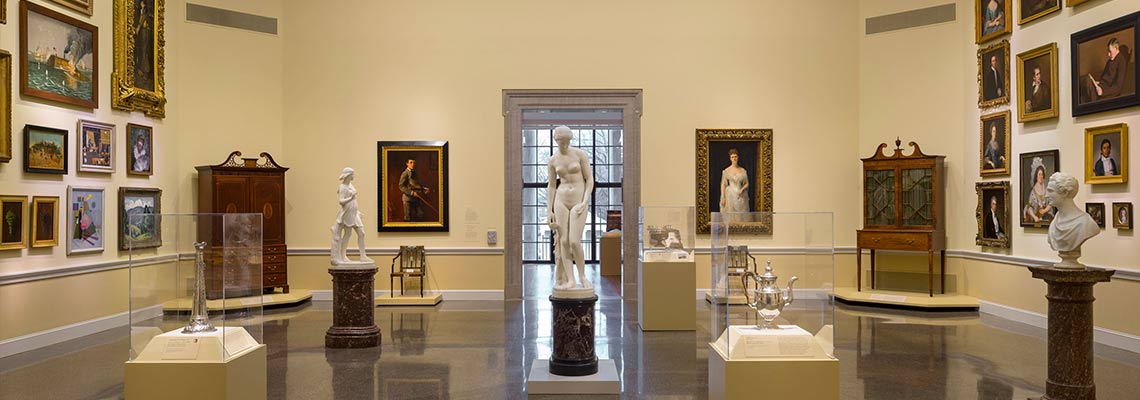 Art of Maryland on view in the Dorothy McIlvain Scott American Wing.