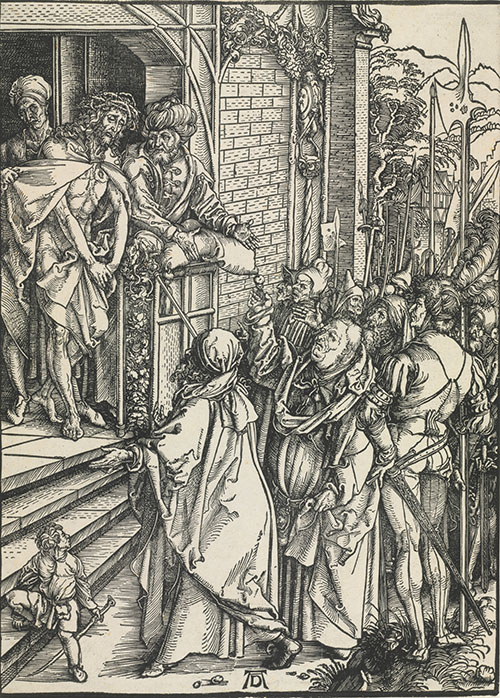 Albrecht Dürer. <em>Ecce Homo.</em> c. 1498.